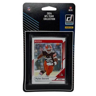 Cleveland Browns 2024 Donruss Factory Sealed Team Set Cleveland Browns 2024 Donruss Factory Sealed Team Set