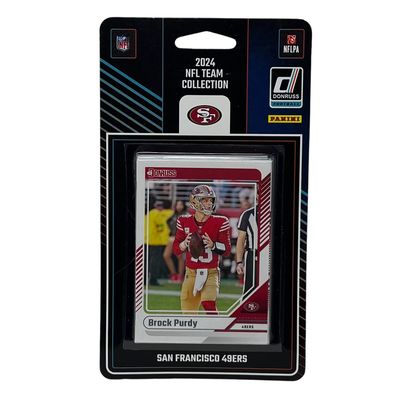 San Francisco 49ers 2024 Donruss Factory Sealed Team Set San Francisco 49ers 2024 Donruss Factory Sealed Team Set