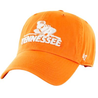 Tennessee Volunteers Men’s Vibrant Orange 47 Brand Clean Up Adjustable Hat