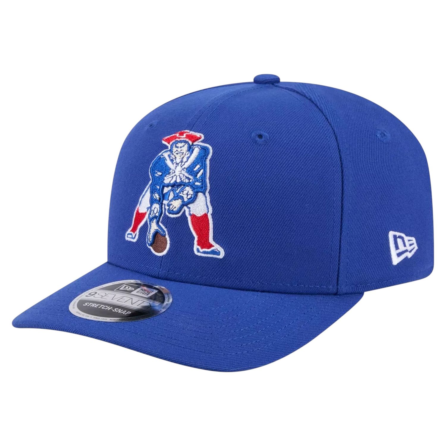 New England Patriots Men's Historic Blue New Era NFL 9Seventy Stretch-Snap Hat New England Patriots Men's Historic Blue New Era NFL 9Seventy Stretch-Snap Hat