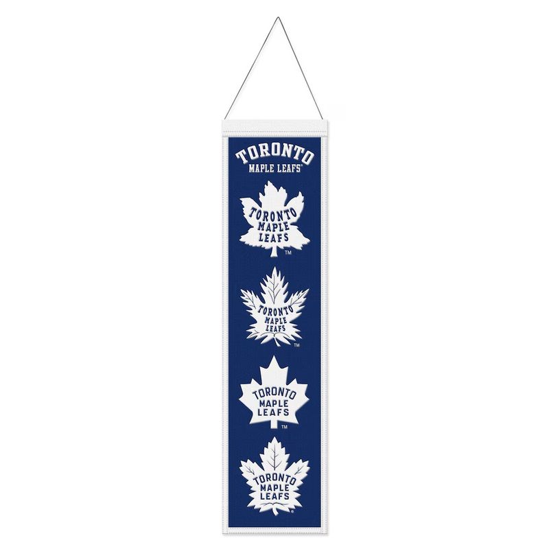 Toronto Maple Leafs 8" x 32" Heritage Banner