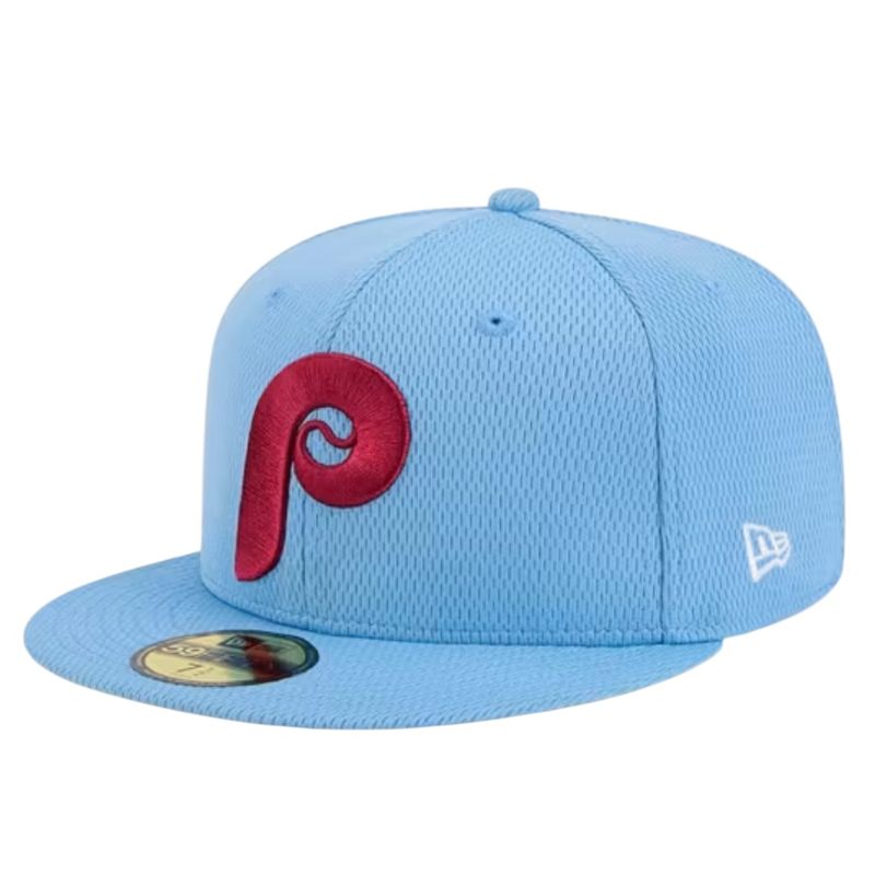 Philadelphia Phillies Men's Alternate Blue Spring Training New Era 59Fifty Fitted Hat