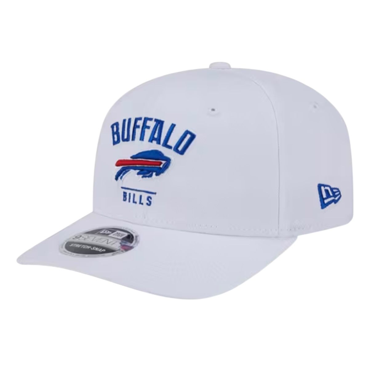 Buffalo Bills Men's White New Era 9Seventy Stretch-Snap Hat Buffalo Bills Men's White New Era 9Seventy Stretch-Snap Hat