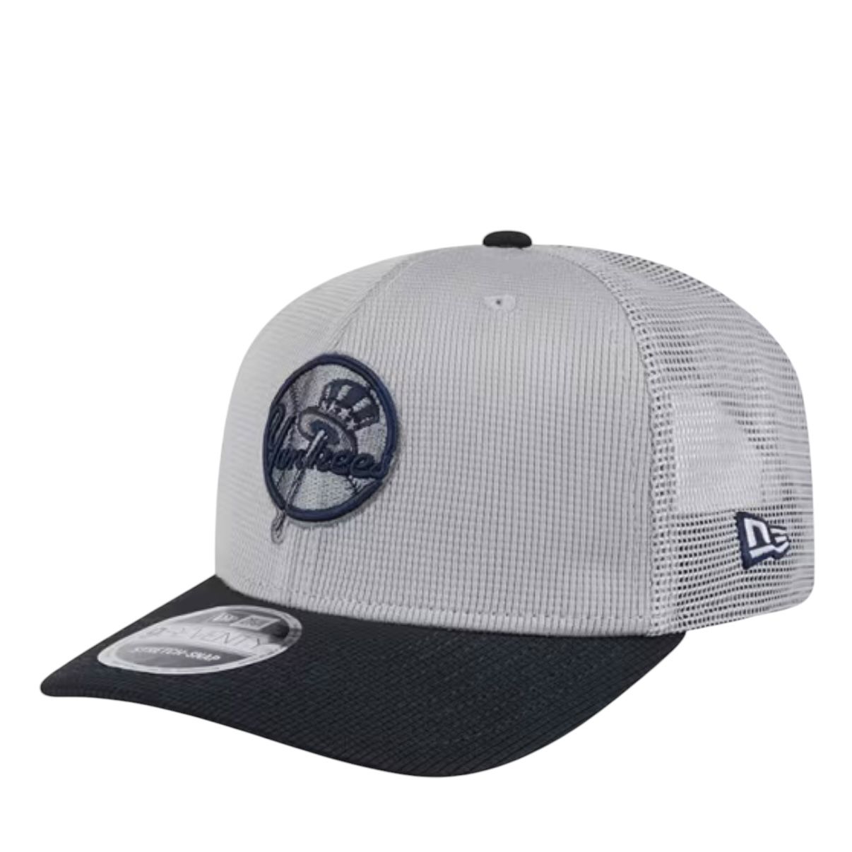 New York Yankees Men's Gray New Era MLB 9Seventy Stretch-Snap Hat