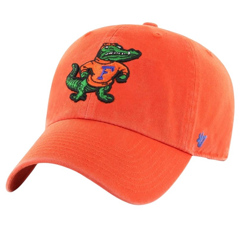Florida Gators Men’s Orange 47 Brand Clean Up Adjustable Hat