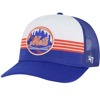 New York Mets Men’s 47 Front Foam Trucker Snapback Hat New York Mets Men’s 47 Front Foam Trucker Snapback Hat