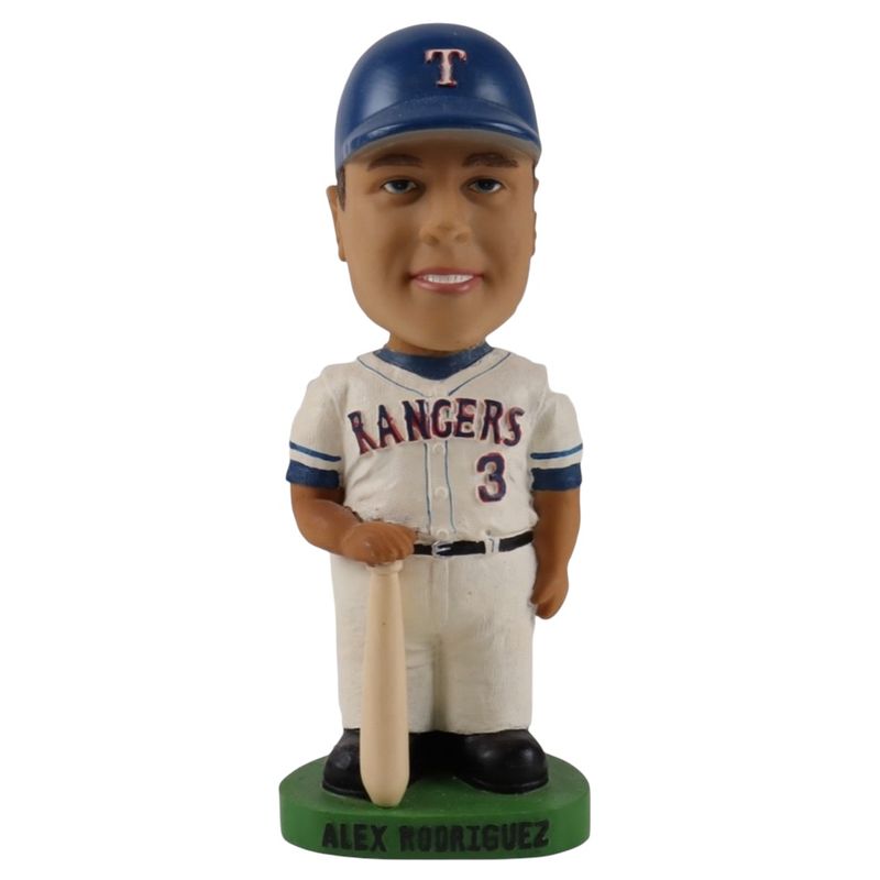 Texas Rangers Alex Rodriguez 2001 Hand Painted 8 Texas Rangers Alex Rodriguez 2001 Hand Painted 8" Player Bobblehead