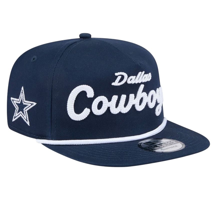 Dallas Cowboys Men's New Era The Golfer Snapback Hat Dallas Cowboys Men's New Era The Golfer Snapback Hat