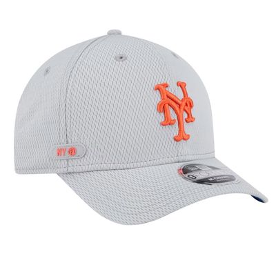 New York Mets Men's Grey 2025 New Era 9Forty M-Crown Adjustable Hat