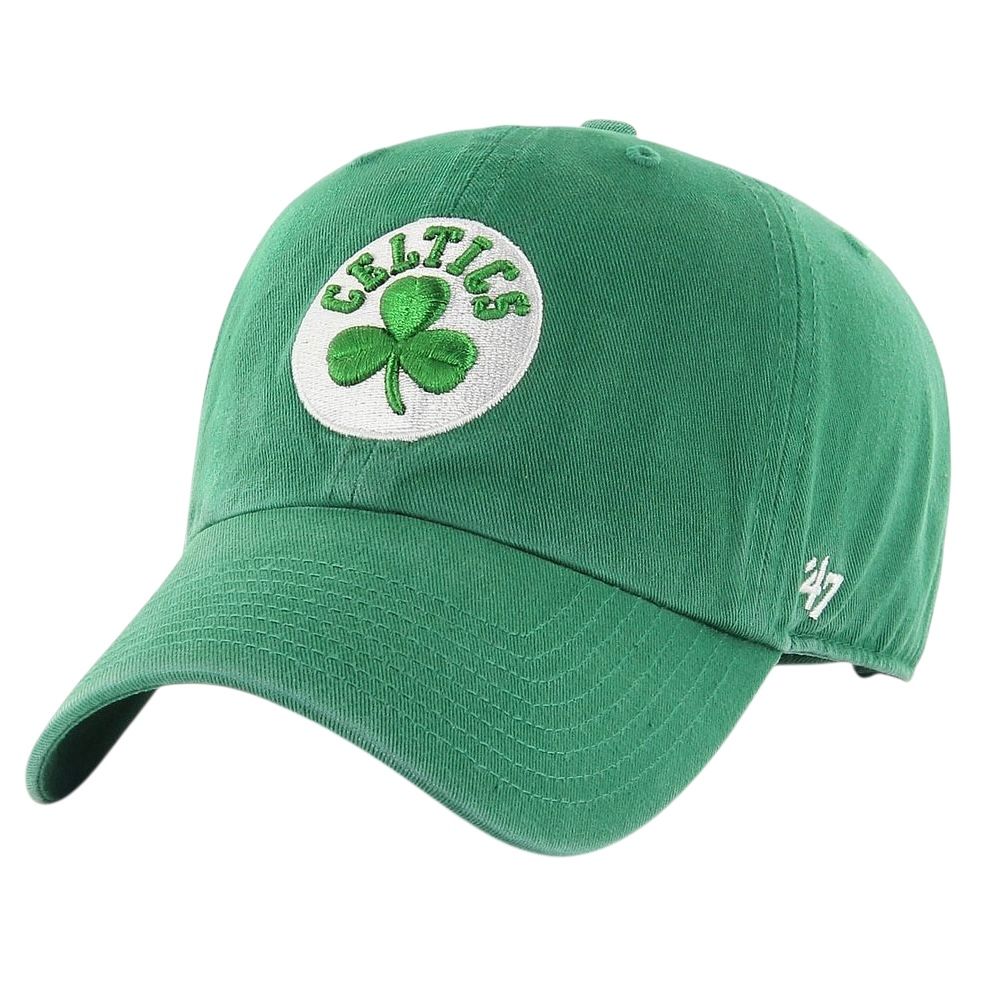 Boston Celtics Men’s Green 47 Brand Clean Up Adjustable Hat Boston Celtics Men’s Green 47 Brand Clean Up Adjustable Hat