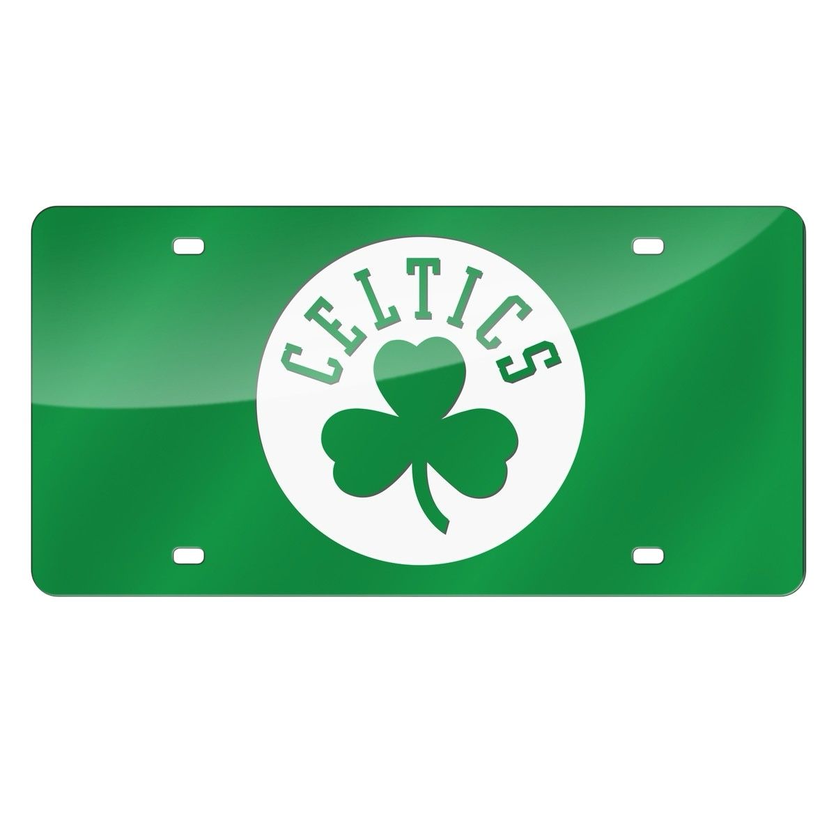 Boston Celtics Laser Tag Green License Plate Boston Celtics Laser Tag Green License Plate