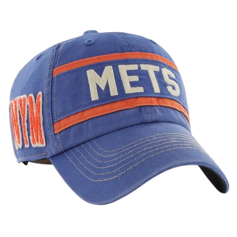 New York Mets Men’s Hard Count 47 Clean Up Adjustable Hat New York Mets Men’s Hard Count 47 Clean Up Adjustable Hat