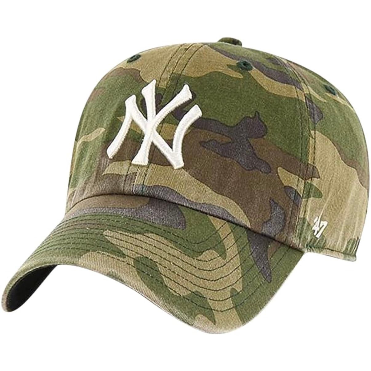 New York Yankees Men’s Camo Clean Up Adjustable Style 47 Brand Hat New York Yankees Men’s Camo Clean Up Adjustable Style 47 Brand Hat