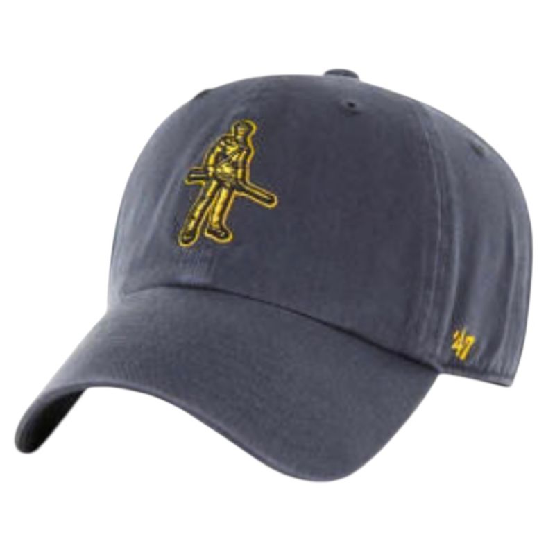 West Virginia Mountaineers Men’s 47 Brand Clean Up Adjustable Hat