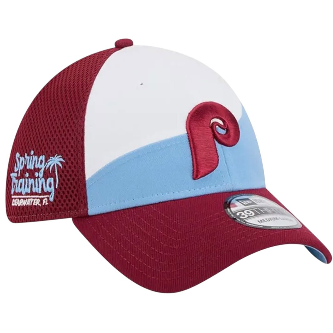 Philadelphia Phillies Men's Historic Curve Spring Training New Era 39THIRTY Flex Fit Hat Philadelphia Phillies Men's Historic Curve Spring Training New Era 39THIRTY Flex Fit Hat