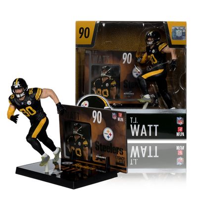 Pittsburgh Steelers TJ Watt Color Rush NFL McFarlane Legacy Series Figure #32 Pittsburgh Steelers TJ Watt Color Rush NFL McFarlane Legacy Series Figure #32