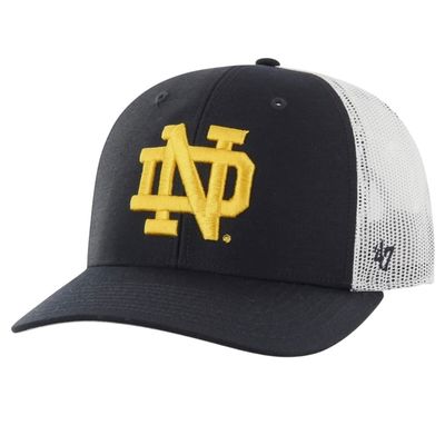 Notre Dame Fighting Irish Men’s Navy 47 Brand Trucker Adjustable Hat Notre Dame Fighting Irish Men’s Navy 47 Brand Trucker Adjustable Hat