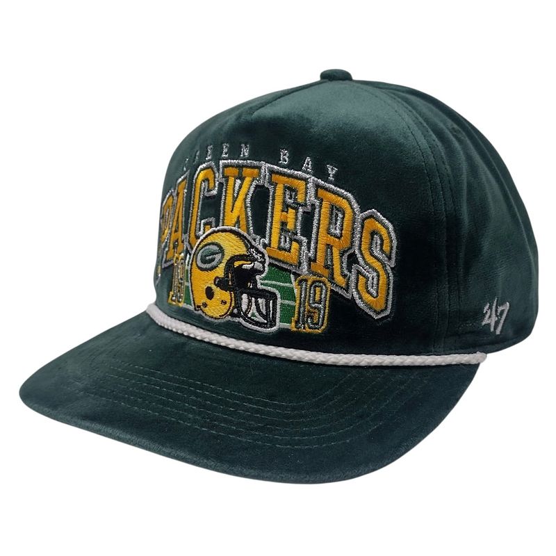 Green Bay Packers Men’s Green Go Big 47 Hitch Snapback Hat Green Bay Packers Men’s Green Go Big 47 Hitch Snapback Hat
