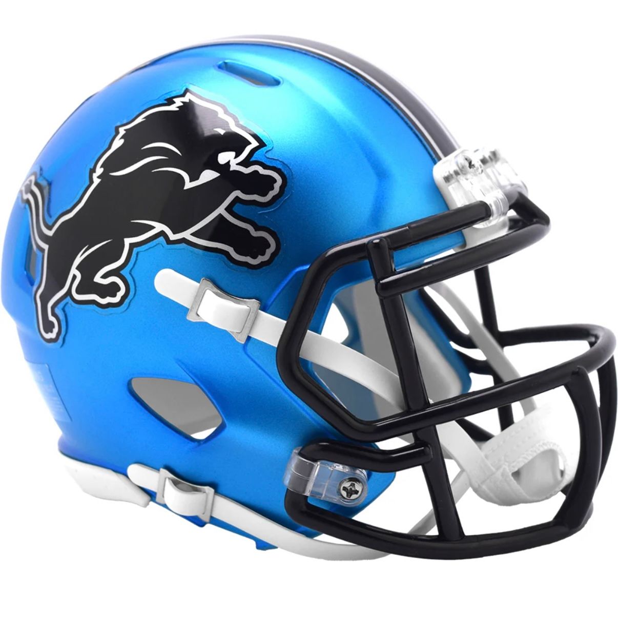 Detroit Lions Riddell 2024 Speed Alternate Mini Helmet Detroit Lions Riddell 2024 Speed Alternate Mini Helmet