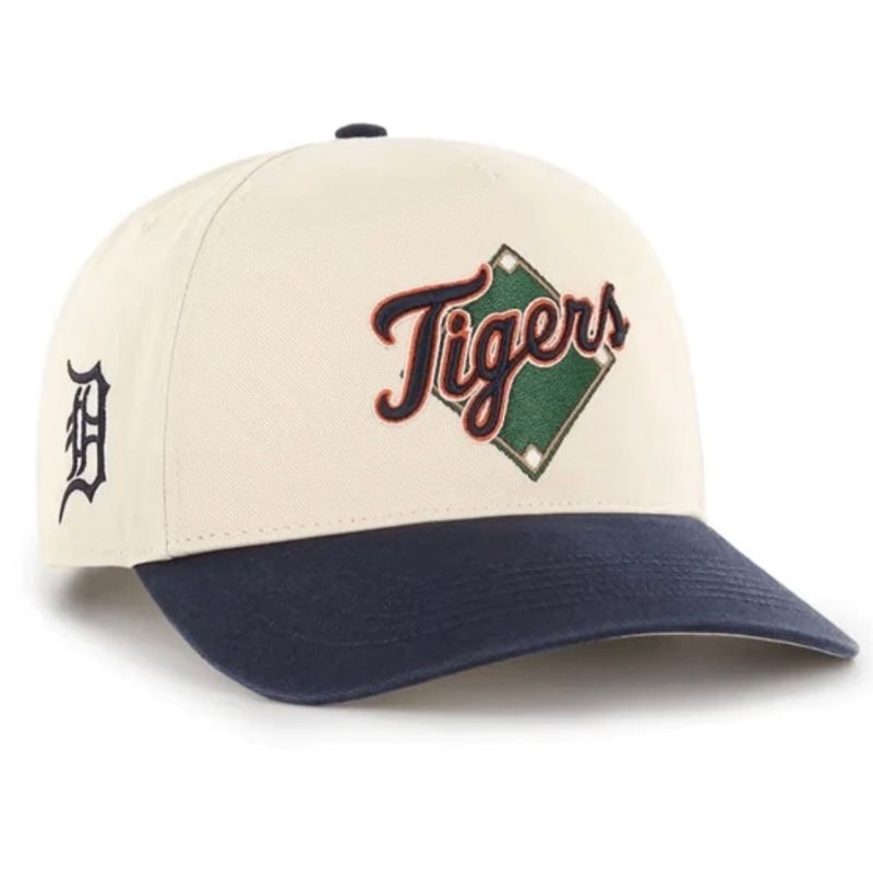 Detroit Tigers Men’s Natural Base Knock 47 Hitch Snapback Hat