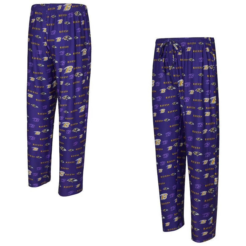 Baltimore Ravens Men's Concepts Sport Mosaic Pajama Pants Baltimore Ravens Men's Concepts Sport Mosaic Pajama Pants