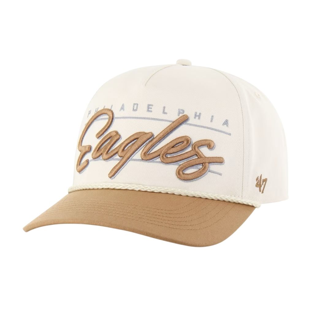 Philadelphia Eagles Men’s Natural Condor Two-Tone 47 Hitch Adjustable Hat Philadelphia Eagles Men’s Natural Condor Two-Tone 47 Hitch Adjustable Hat