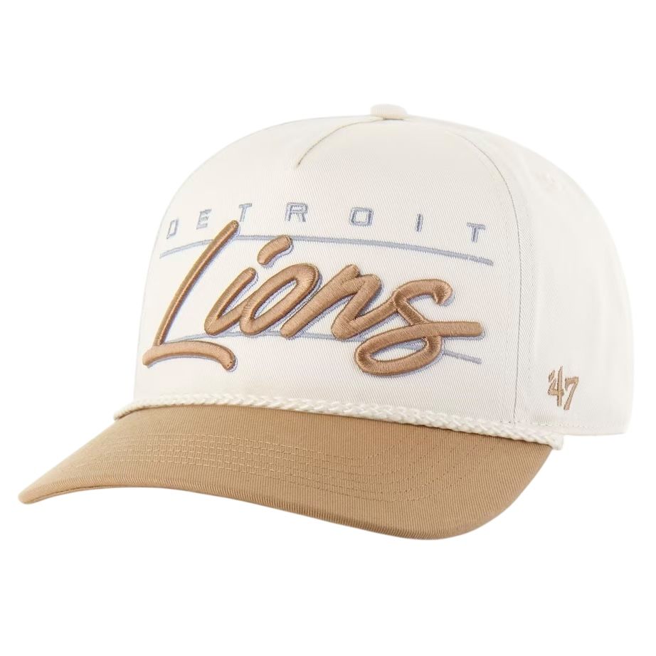 Detroit Lions Men’s Natural Condor Two-Tone 47 Hitch Adjustable Hat Detroit Lions Men’s Natural Condor Two-Tone 47 Hitch Adjustable Hat