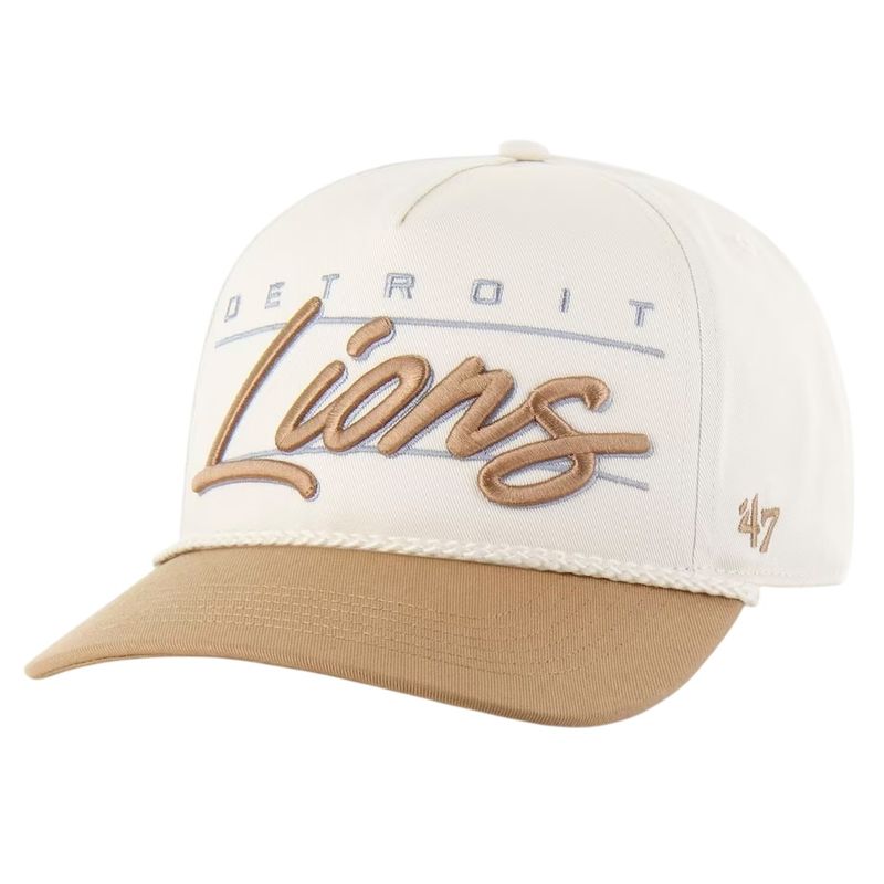 Detroit Lions Men’s Natural Condor Two-Tone 47 Hitch Adjustable Hat