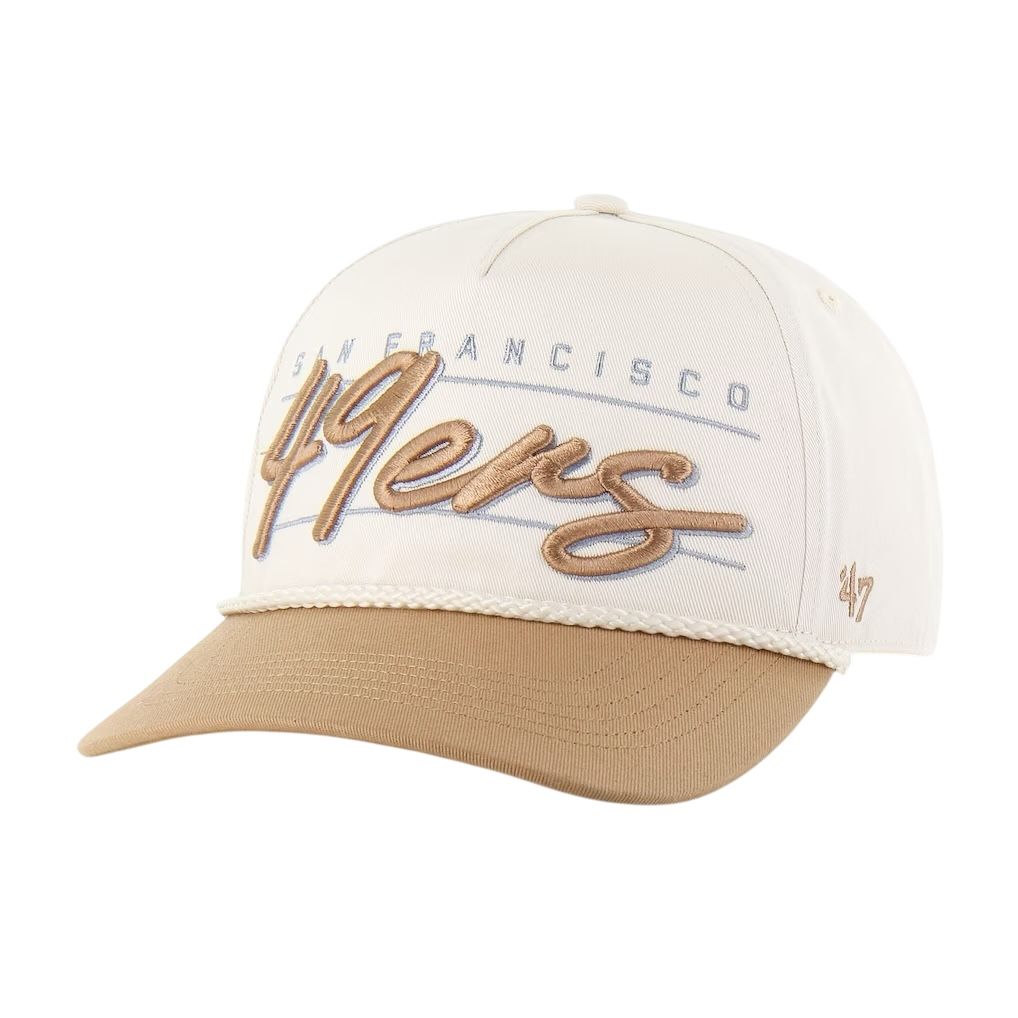 San Francisco 49ers Men’s Natural Condor Two-Tone 47 Hitch Adjustable Hat San Francisco 49ers Men’s Natural Condor Two-Tone 47 Hitch Adjustable Hat