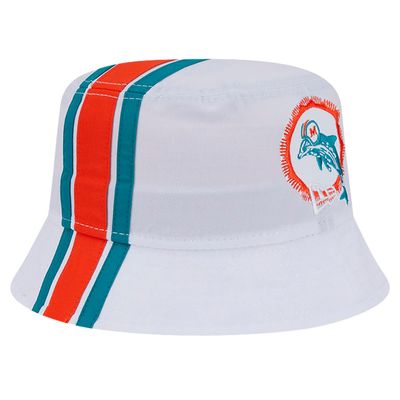 Miami Dolphins Men’s Historic New Era Helmet Bucket Hat Miami Dolphins Men’s Historic New Era Helmet Bucket Hat