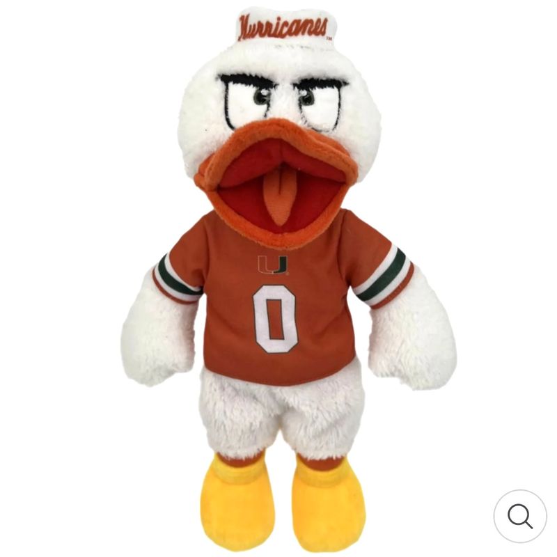 Miami Hurricanes Sebastian The Ibis 14" Plush Figure