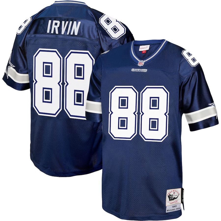 Dallas Cowboys Michael Irvin 1996 Navy Mitchell & Ness Men's Legacy Jersey