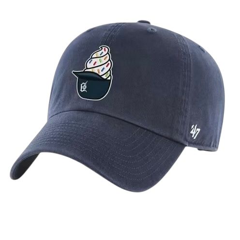 Detroit Tigers Men’s Navy 47 Brand Clean Up Spring Training Ice Cream Cup Current Day Adjustable Hat