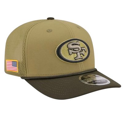 San Francisco 49ers Men's Green New Era Salute to Service 9SEVENTY Adjustable Hat San Francisco 49ers Men's Green New Era Salute to Service 9SEVENTY Adjustable Hat