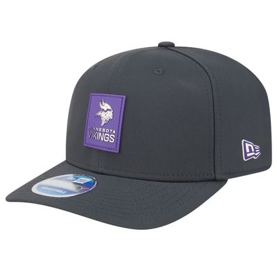 Minnesota Vikings Men's Charcoal New Era Sideline Cold Weather 9SEVENTY Adjustable Hat Minnesota Vikings Men's Charcoal New Era Sideline Cold Weather 9SEVENTY Adjustable Hat