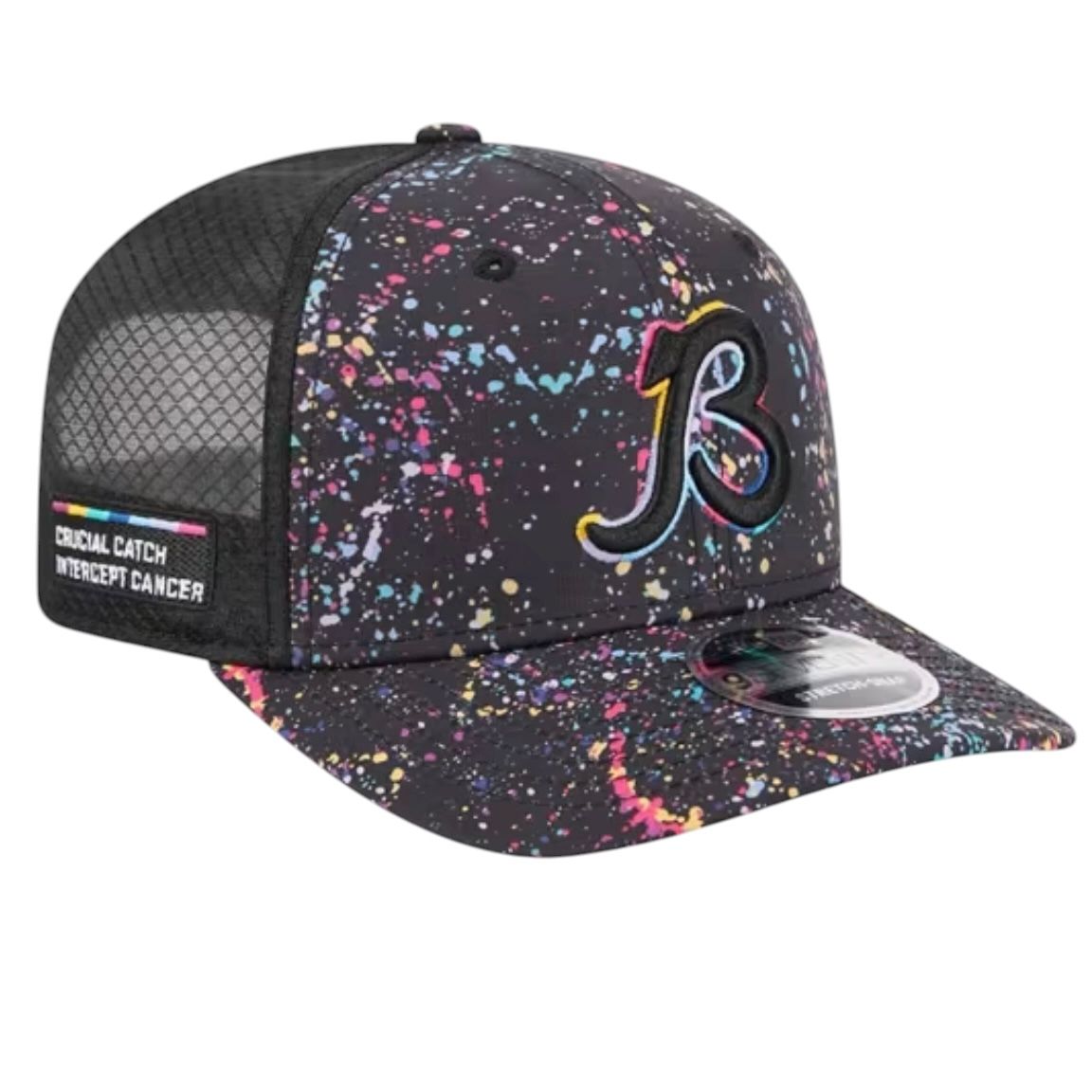 Chicago Bears Men’s Black New Era NFL Crucial Catch 9SEVENTY Adjustable Hat