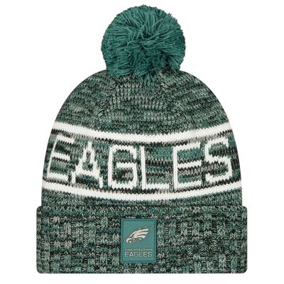 Philadelphia Eagles Men’s New Era Sideline Cold Weather Cuffed Knit Pom Hat