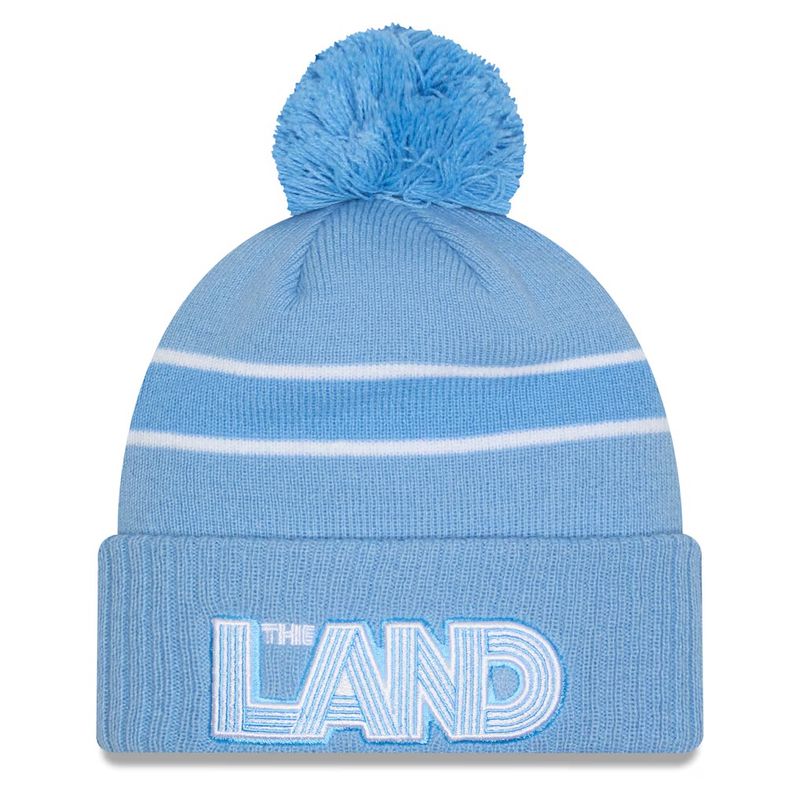 Cleveland Cavaliers Men's The Land New Era Cuffed Pom Knit Hat
