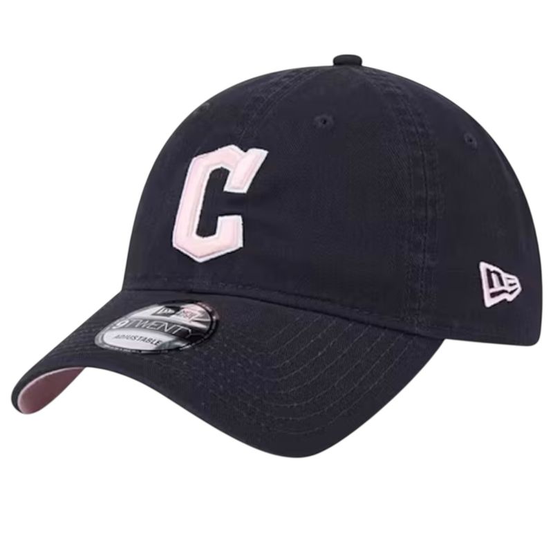 Cleveland Guardians Women's Black New Era Mother's Day 9Twenty Adjustable Hat Cleveland Guardians Women's Black New Era Mother's Day 9Twenty Adjustable Hat