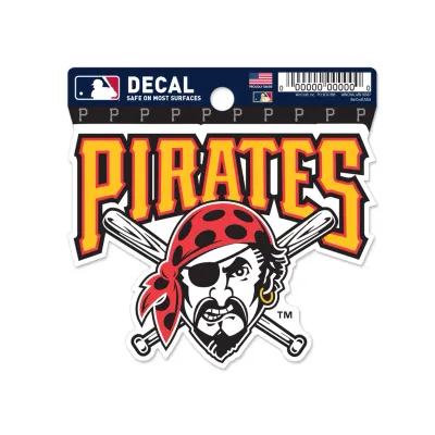 Pittsburgh Pirates Logo 3" x 3" Decal