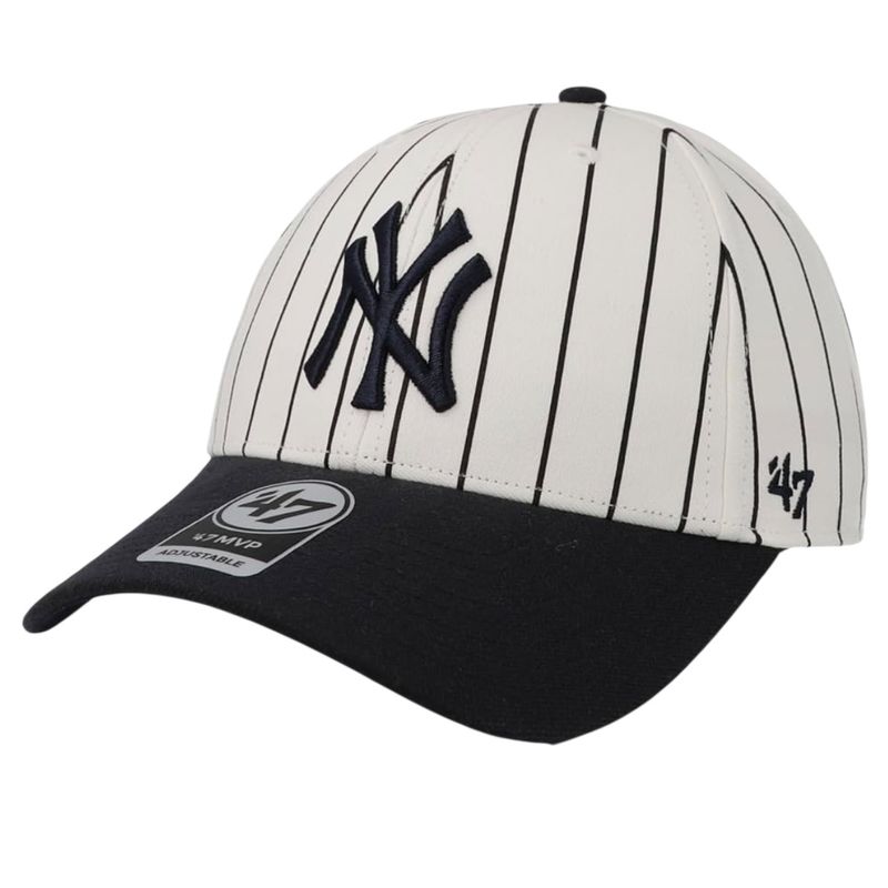 New York Yankees Men's Pinstripe 47 Brand MVP Adjustable Hat