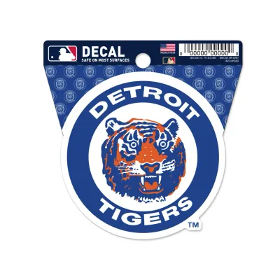 Detroit Tigers 3 Detroit Tigers 3" x 3" Decal
