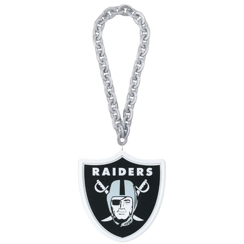 Las Vegas Raiders 10” Fan Chain 3D Light Up Foam Necklace Las Vegas Raiders 10” Fan Chain 3D Light Up Foam Necklace