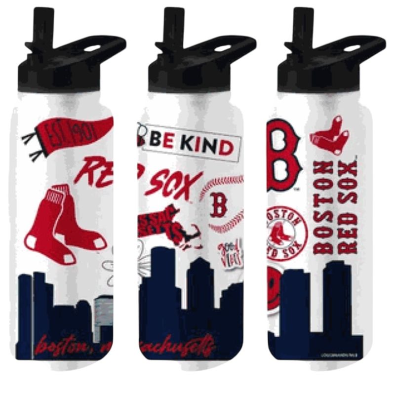 Boston Red Sox 34oz Native Quencher Bottle