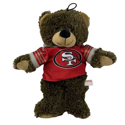 San Francisco 49ers 12” Hoodie Teddy Bear