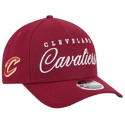 Cleveland Cavaliers Men's Wine New Era NBA Draft 9FORTY M-Crown Adjustable A-Frame Hat Cleveland Cavaliers Men's Wine New Era NBA Draft 9FORTY M-Crown Adjustable A-Frame Hat