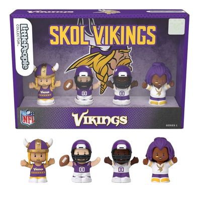Minnesota Vikings TeenyMates Four-Piece NFL Collector Set Minnesota Vikings TeenyMates Four-Piece NFL Collector Set