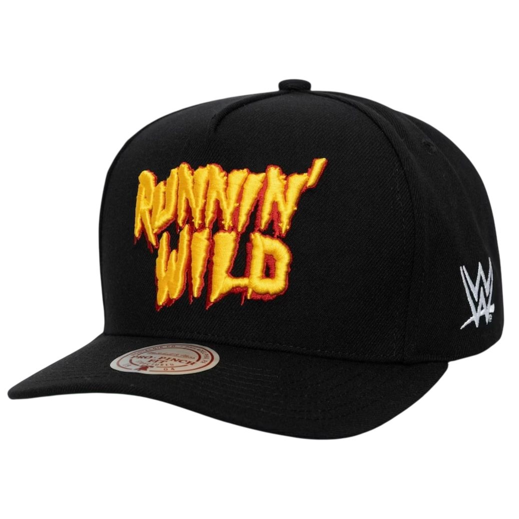 Hulk Hogan Hulkamania Men's Runnin Wild Statement Mitchell & Ness Snapback Hat