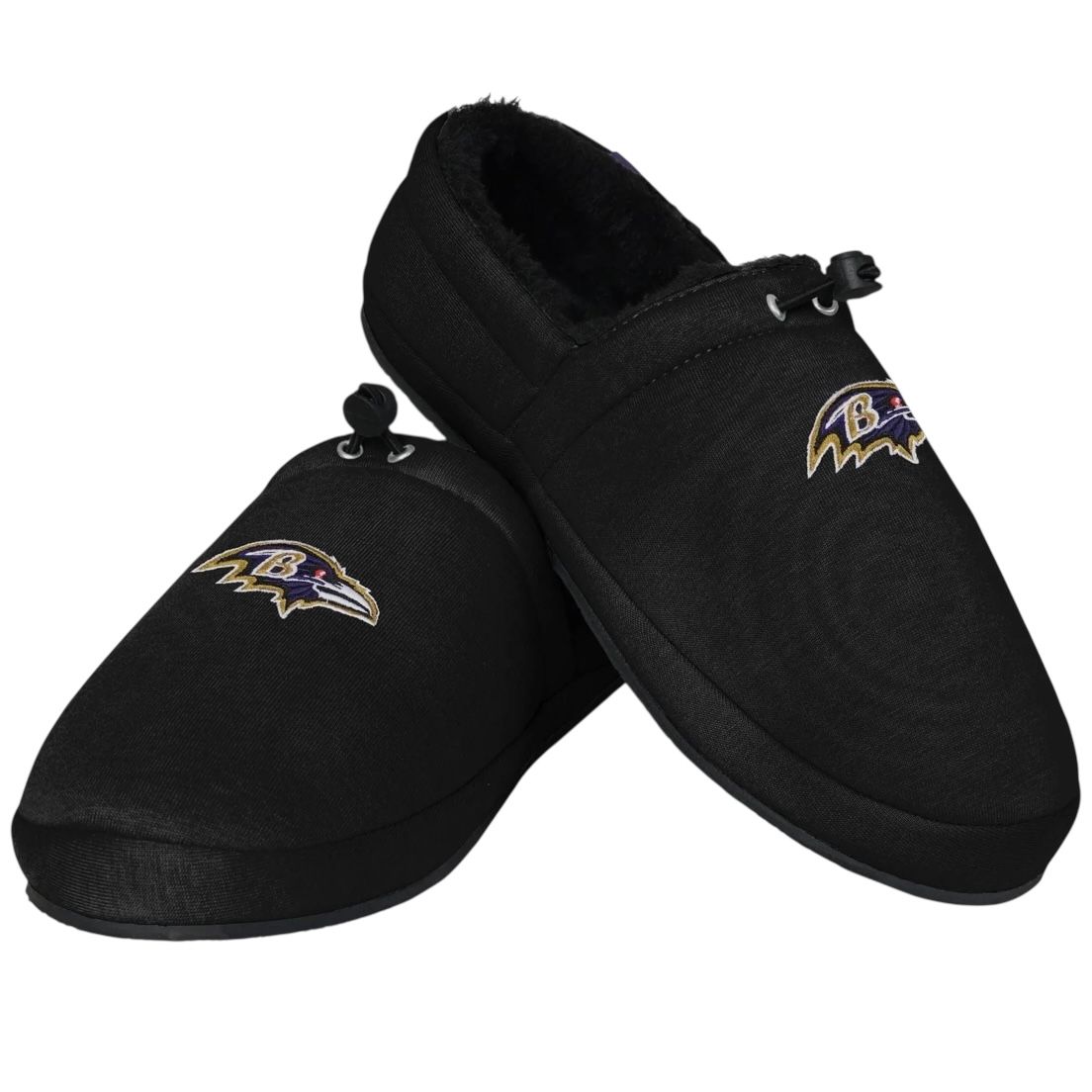 Baltimore Ravens Men’s Big Logo Athletic Moccasin Slippers Baltimore Ravens Men’s Big Logo Athletic Moccasin Slippers