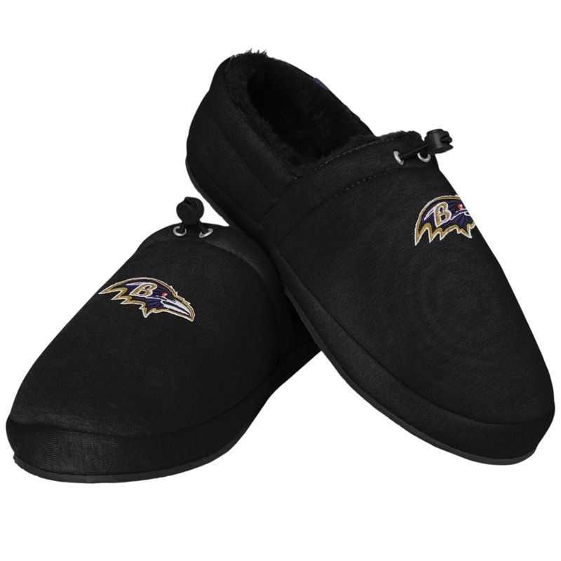 Baltimore Ravens Men’s Big Logo Athletic Moccasin Slippers Baltimore Ravens Men’s Big Logo Athletic Moccasin Slippers
